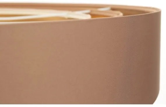 Luster na lanku TRINITI 1xE27/60W/230V béžová/zlatá