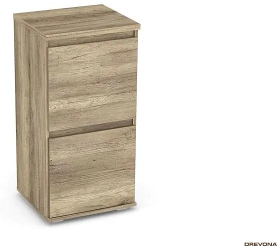 Drevona, komoda, REA AMY 16, dub canyon