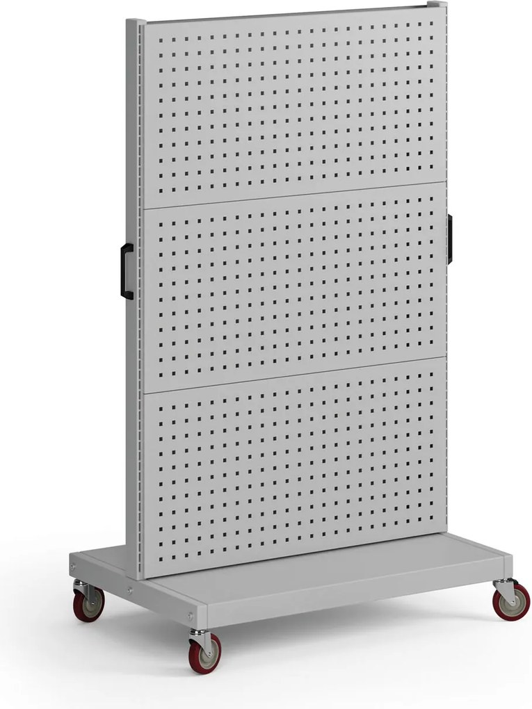 Mobilný stojan, 6x panel na náradie, 960 x 640 x 1605 mm