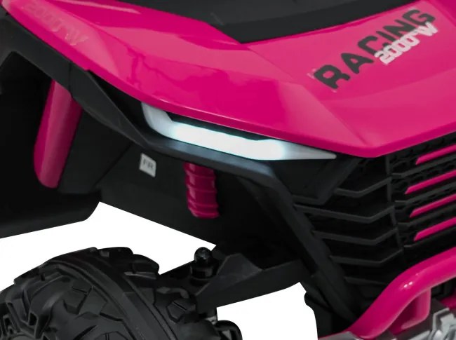 Elektrické autíčko RACING Road 2000 ružové