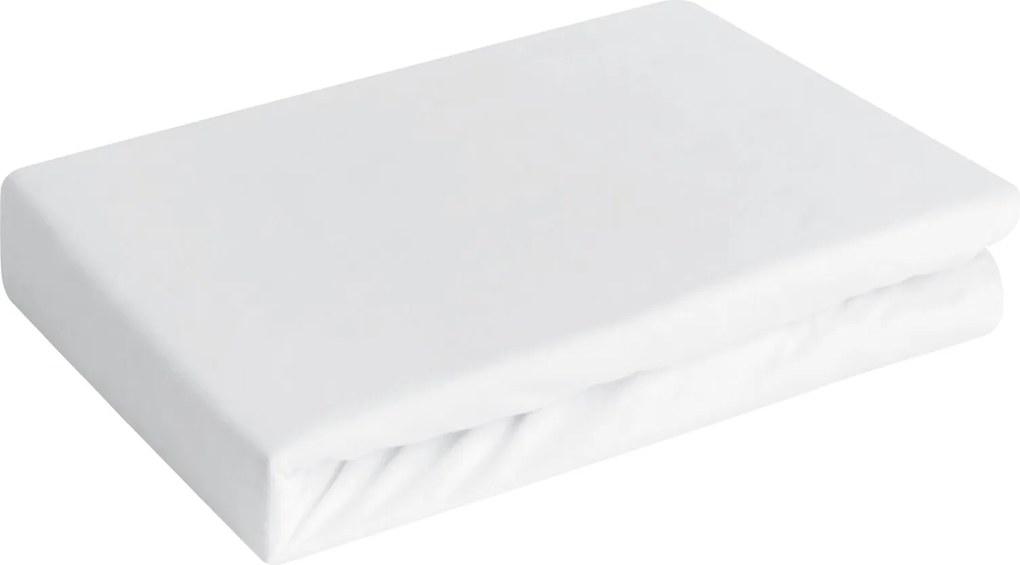 JERSEY PRESTIERADLO JERSEY3 200X220 CM BIELE