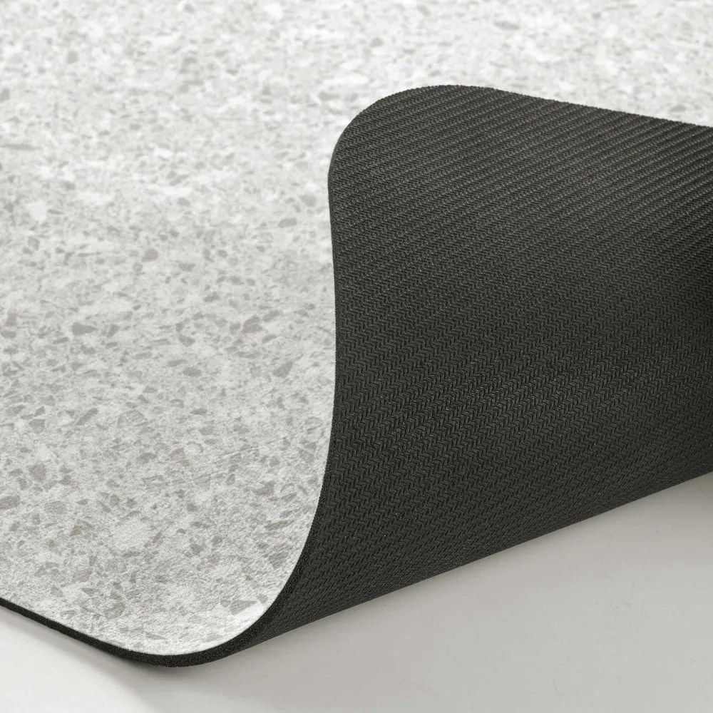 Sivá kúpeľňová predložka 50x80 cm Granite – douceur d'intérieur