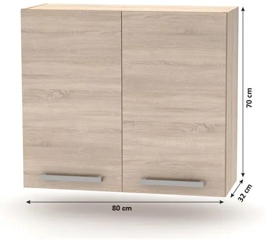 Kuchyňská linka 2,4 m, NOVA PLUS 0000210268 Tempo Kondela