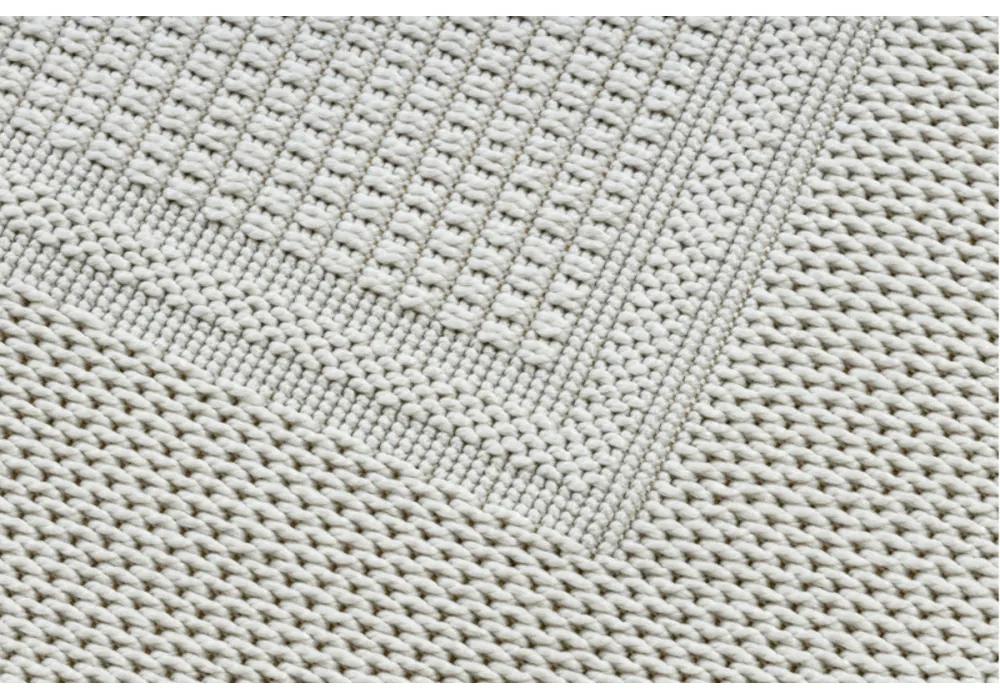 Kusový koberec Duhra biely 70x250cm