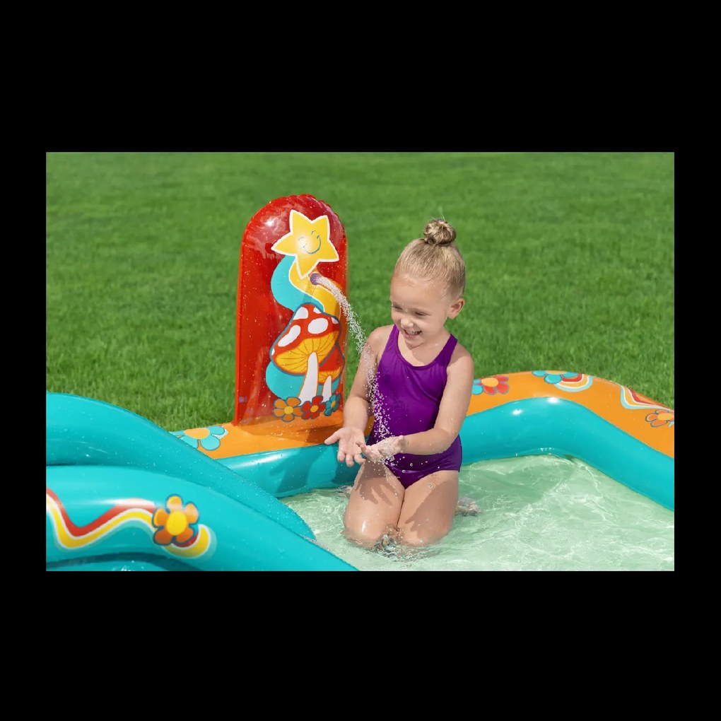 CH NAFUKOVACIE IHRISKO / BAZÉN S ŠMÝKAČKOU 193 X 152 X 74 CM *8411