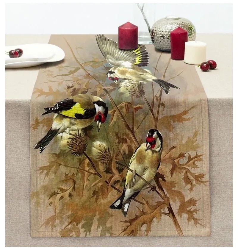 Behúň na stôl 40x130 cm Yellow Bird – Mila Home