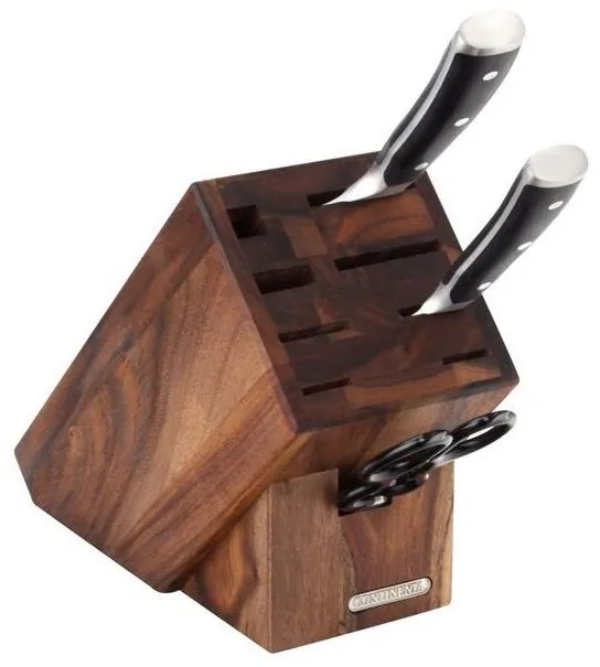 Continenta C4871 - Stojan na nože 22x22 cm akácia GG181