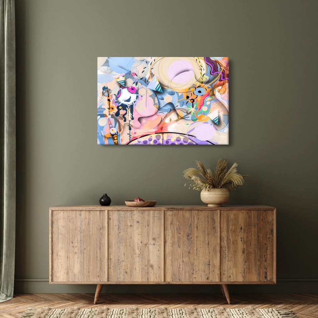 Obraz - Rozprávková abstrakcia (90x60 cm)