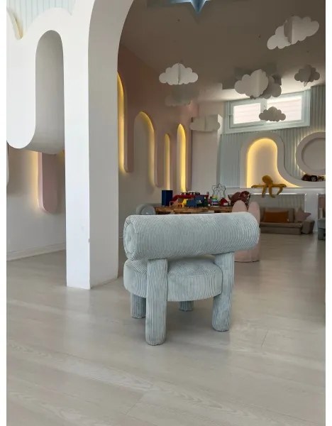 Detské kreslo MAVI modré