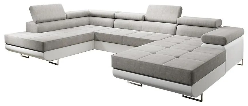 Rohová sedacia súprava Lotus U  Orinoco 21+Madryt 120 ľavá