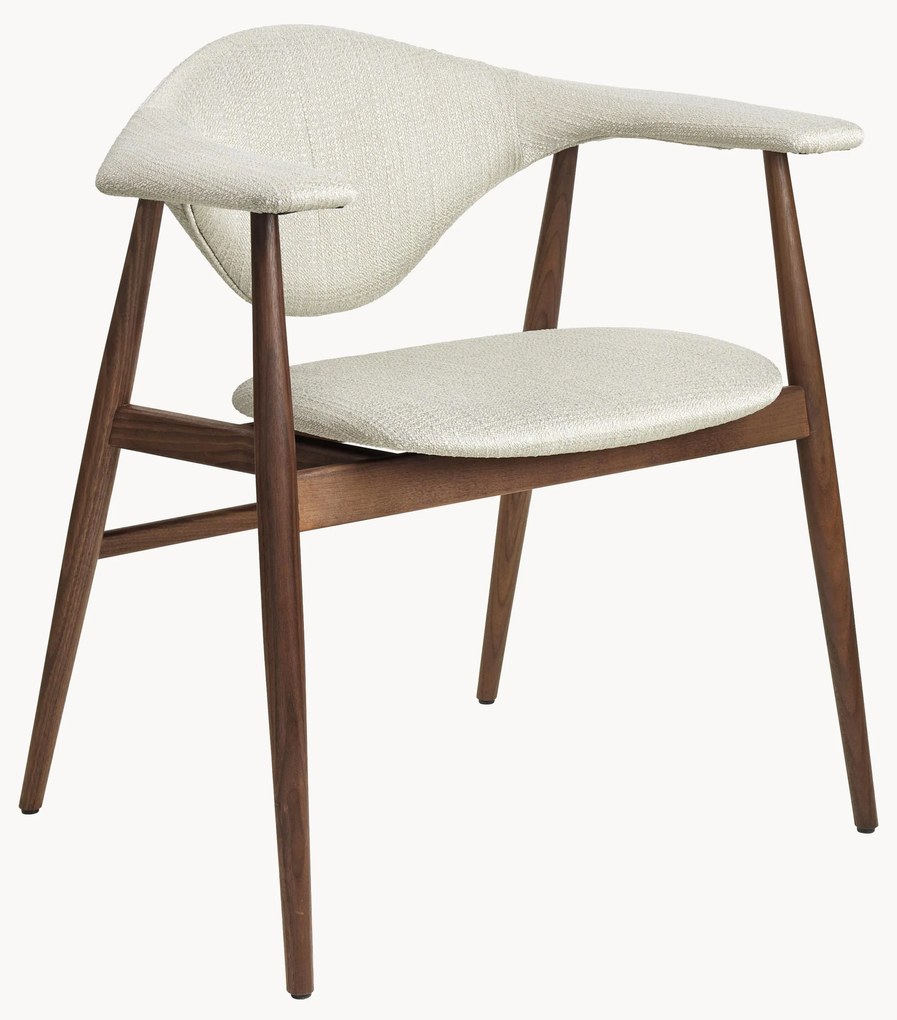 Jedálenská stolička's opierkami z orechového dreva Masculo