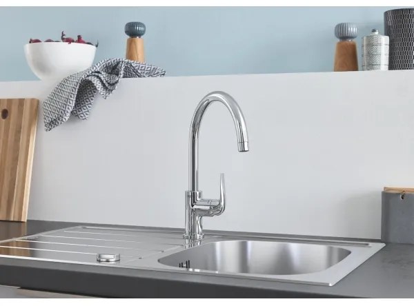 GROHE 31552SD1 - Drez K200 860 x 500 mm nerezová oceľ