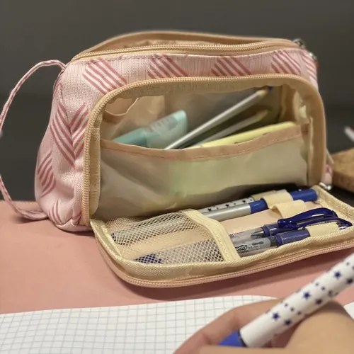 Maaleo 24508 Dvoukomorový, rozšiřitelný školní penál pro děti AKCE