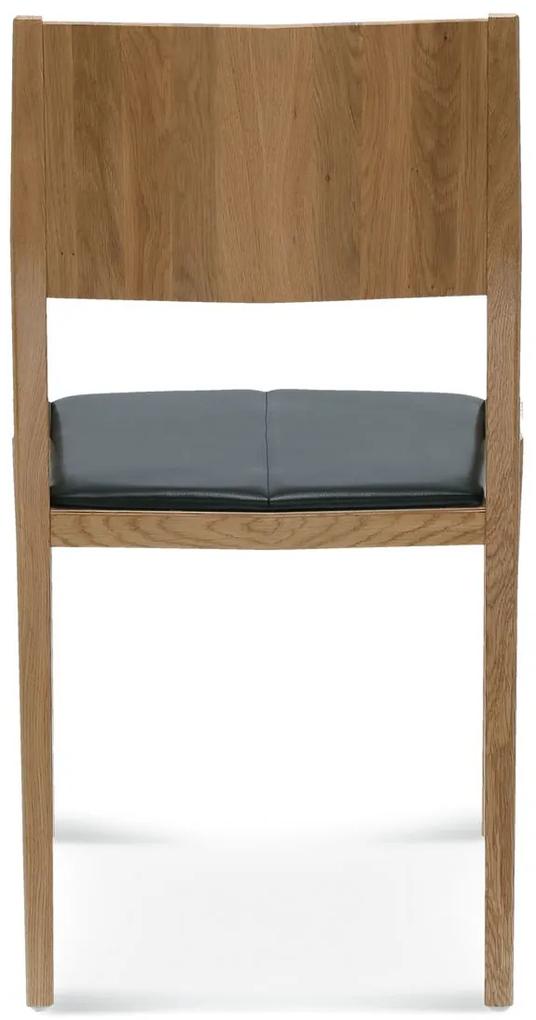 FAMEG Arcos - A-1403 - jedálenská stolička Farba dreva: dub premium, Čalúnenie: dyha