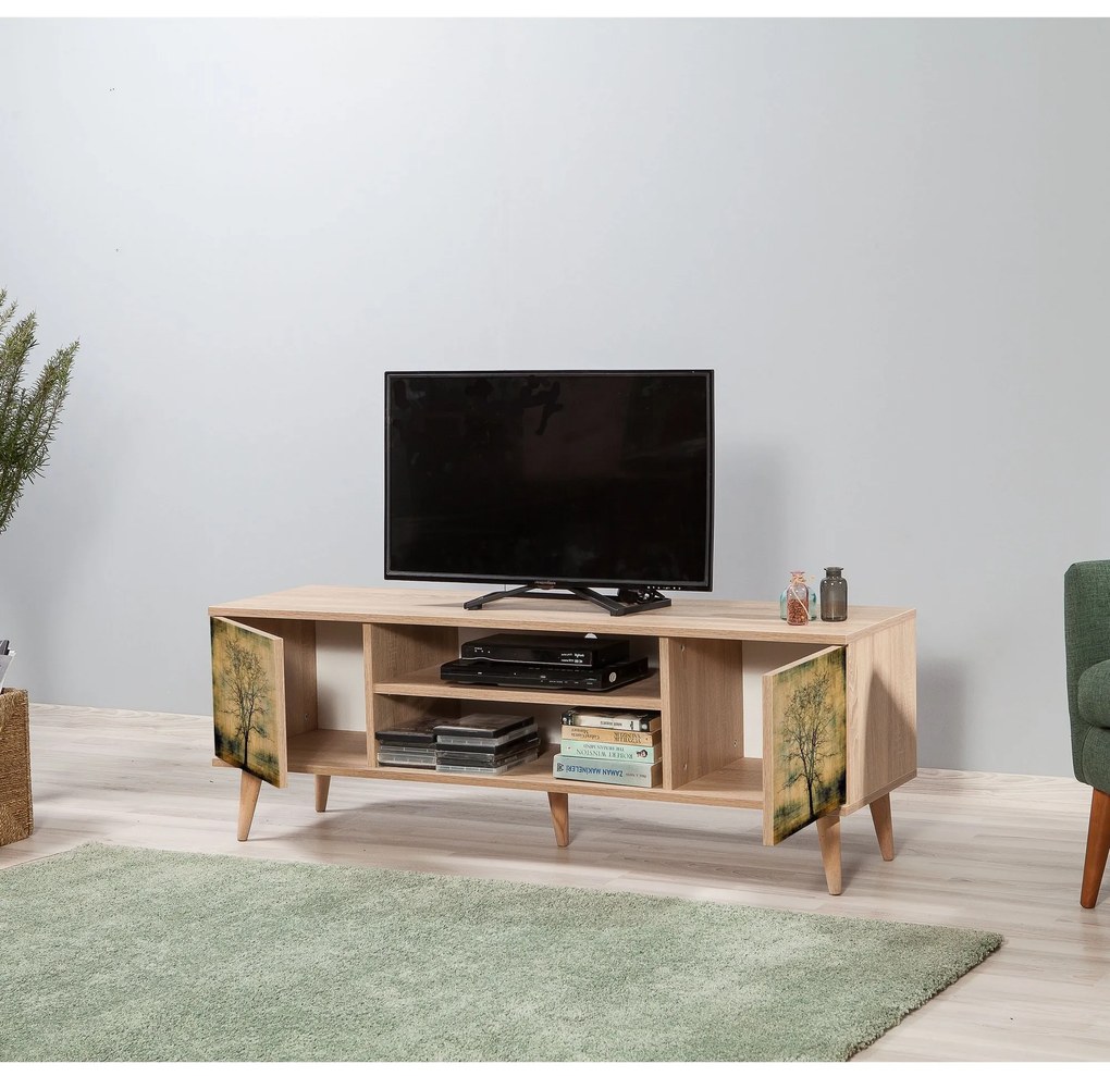 TV stolík/skrinka Thalia 729 (dub sonoma). Akcia -18%. Vlastná spoľahlivá doprava až k Vám domov. 1088363