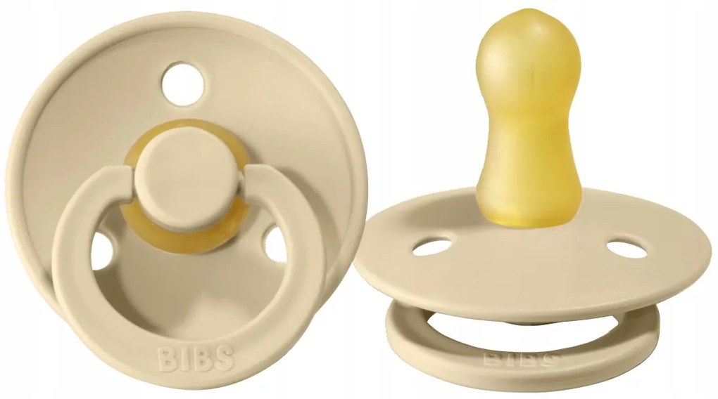 Kaučukový cumlík BIBS Colour 0m+ Farba: horčicová