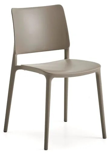 Stolička RIO, šedohnedá