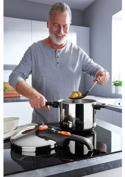 Tefal Tlakový hrniec Secure Click P25307, 6 l (100345632)