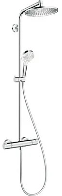 Sprchový systém s termostatickou batériou Hansgrohe Crometta S 240 1jet Showerpipe 27267000