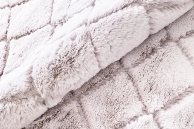 Kúpeľňový koberček MOYO CUT sivý