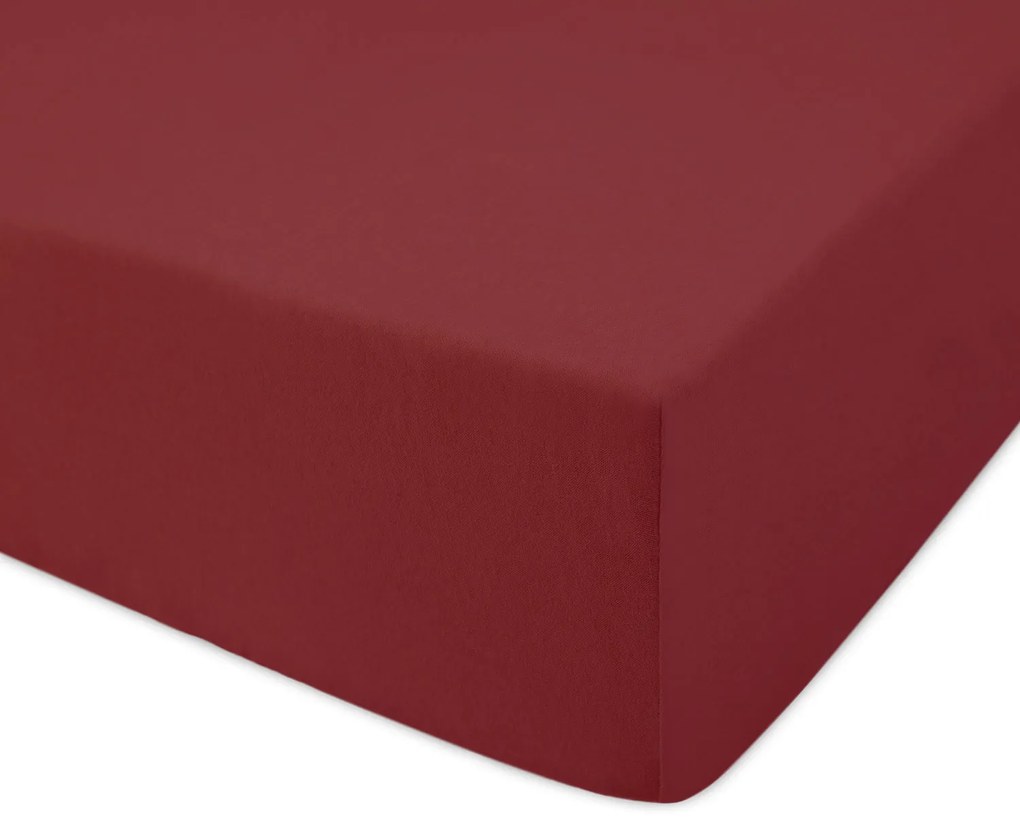 JERSEY PRESTIERADLO 023 90X200 CM BORDOVÉ