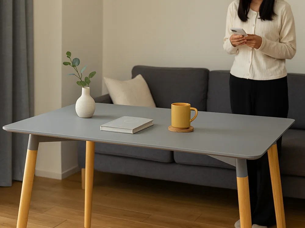 CH Jedálenský stôl Tessa - sivá