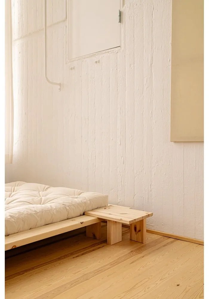 Nočný stolík z borovicového dreva v prírodnej farbe Japan – Karup Design