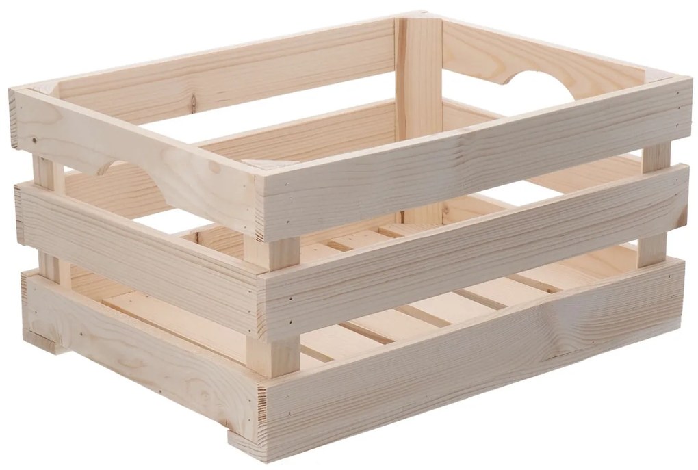 ČistéDřevo Drevená debnička 40x30x20 cm