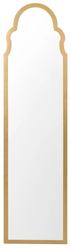 Stojace zrkadlo 40 x 150 cm zlaté CHATILLON Beliani