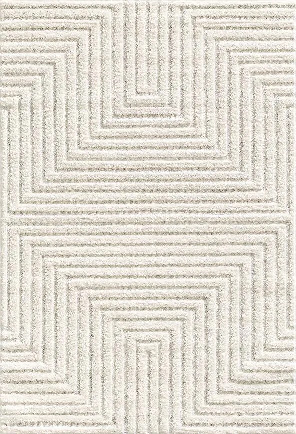 Koberec Frisee Pisa 0,8/1,5 FR2356 krémová