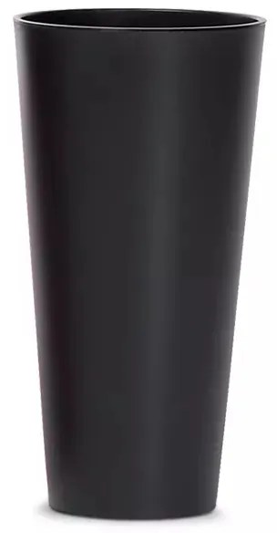 Vysoký plastový kvetináč DTUS400 40 cm - antracit