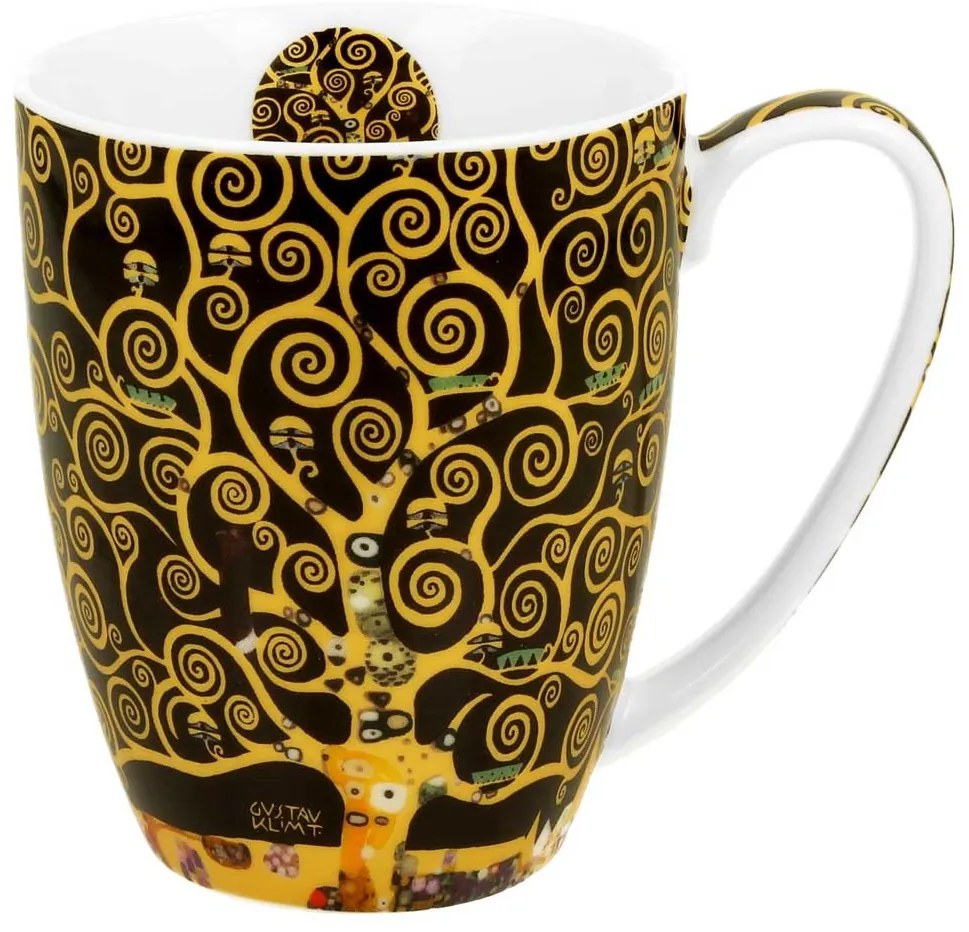 Porcelánový hrnček Klimt Tree Of Life 350 ml