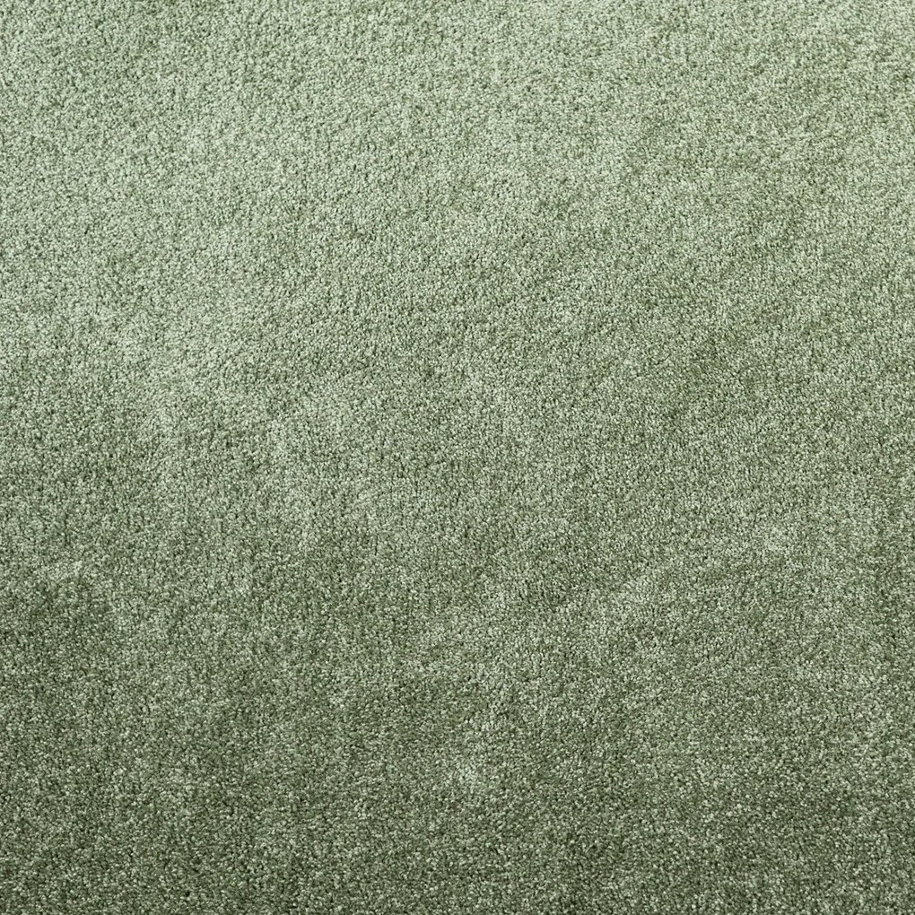Kusový koberec Velur Ultra olivový, 100x200, zelená, obývacia izba, AladinWorld Expres