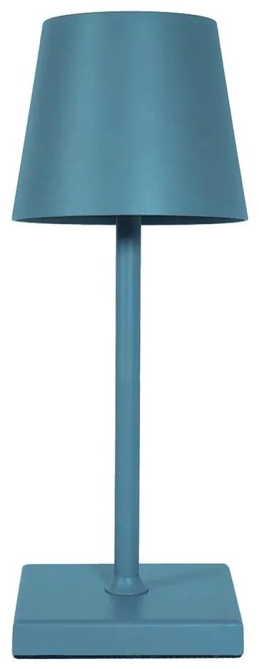 Eurolamp LED Stmievateľná nabíjacia dotyková stolná lampa LED/3,5W/5V 5200mAh modrá EU0443