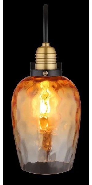 Globo 15786W - Nástenná lampa SALVY 1xE27/60W/230V oranžová
