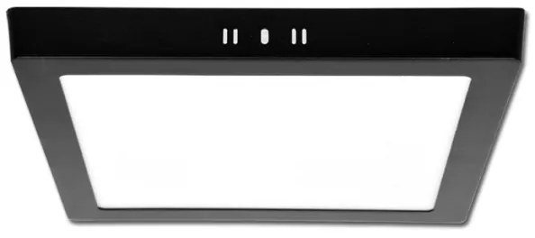 Ecolite LED-CSQ-CCT/18W/CR - LED Stropné svietidlo RAFA LED/18W/230V čierna