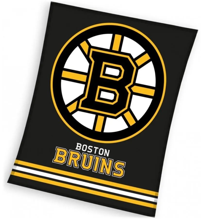 Coral fleece deka NHL Boston Bruins - 150 x 200 cm