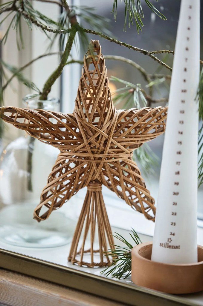 Ib Laursen Prútená hviezda na stromček Cane