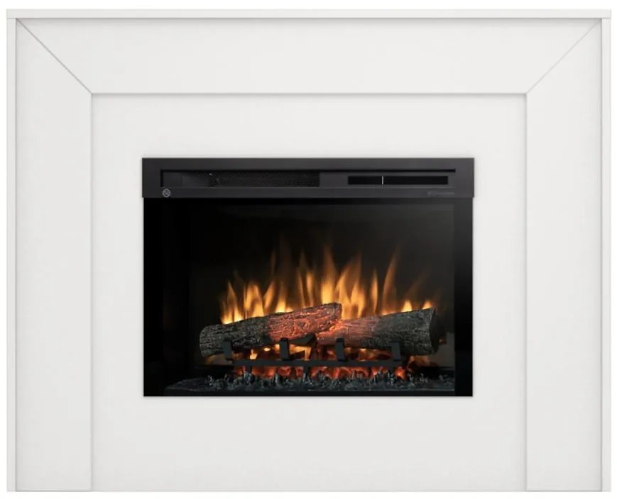 Elektrický krb Zuni 26 biely mat