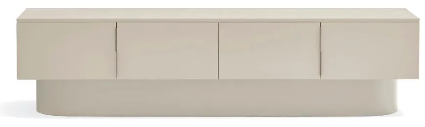 Béžový TV stolík 200x50 cm Totem – Teulat