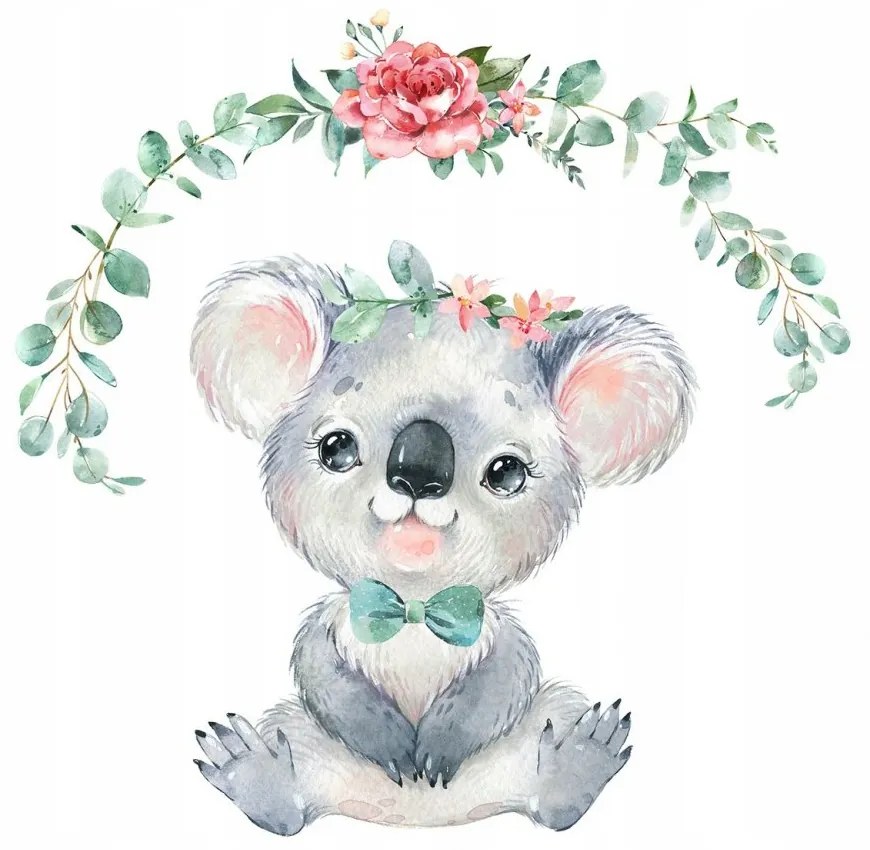Nálepka na stenu roztomilá koala