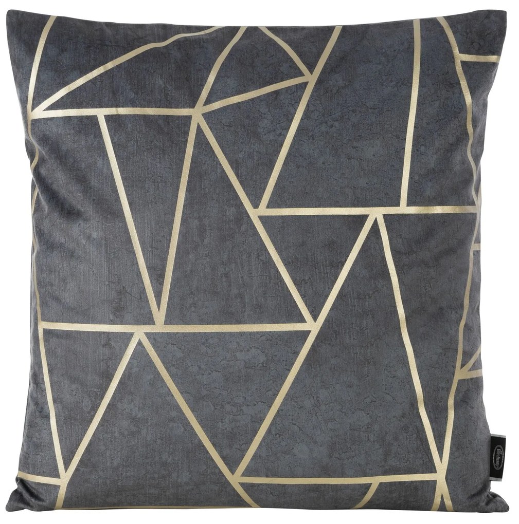 DEKORAČNÁ OBLIEČKA NA VANKÚŠ BLINK29 45X45 CM TMAVOSIVÁ
