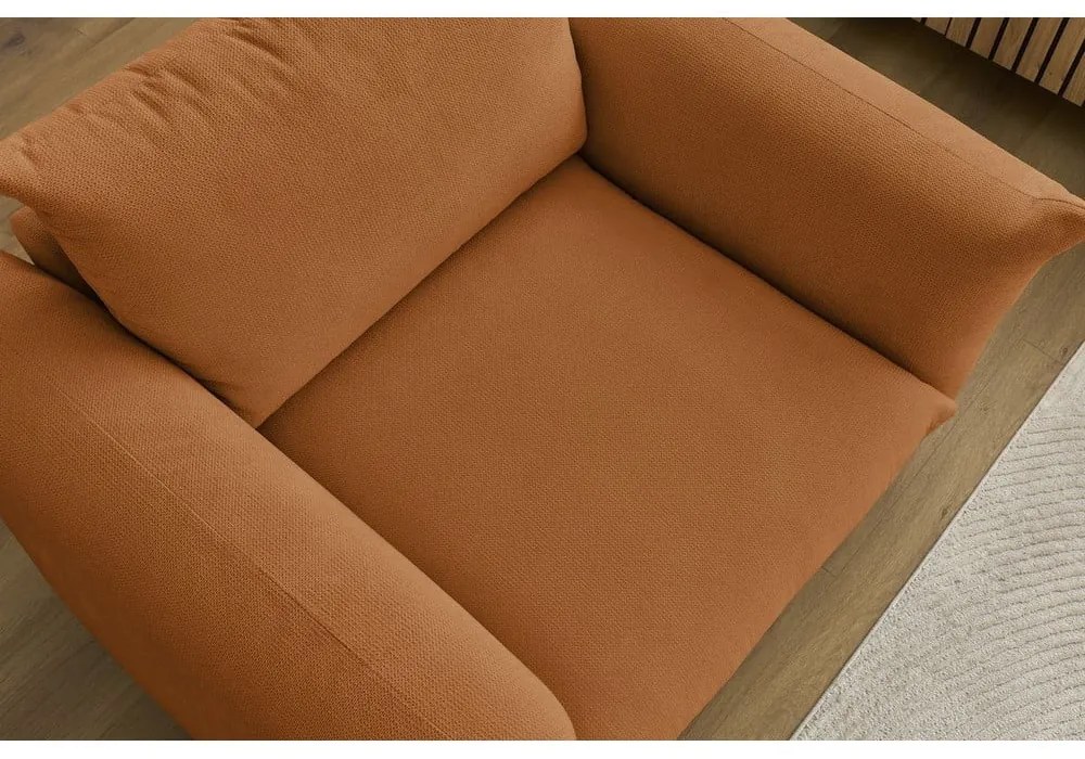 Oranžové kreslo Ernest – Bobochic Paris