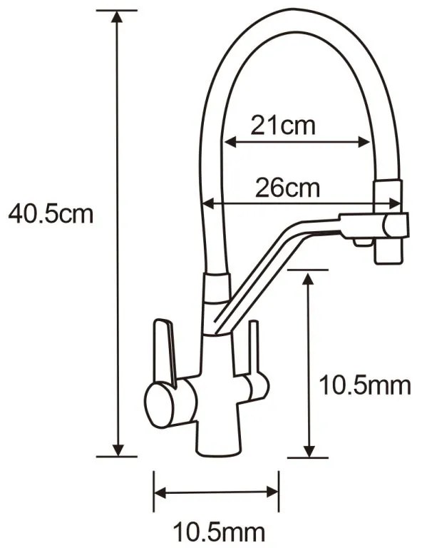 Mexen Cesar, 1-komorový granitový drez 775x470x190 mm a drezová batéria Duo, čierna-zlatá metalíza, 6514-75-671701-07-B