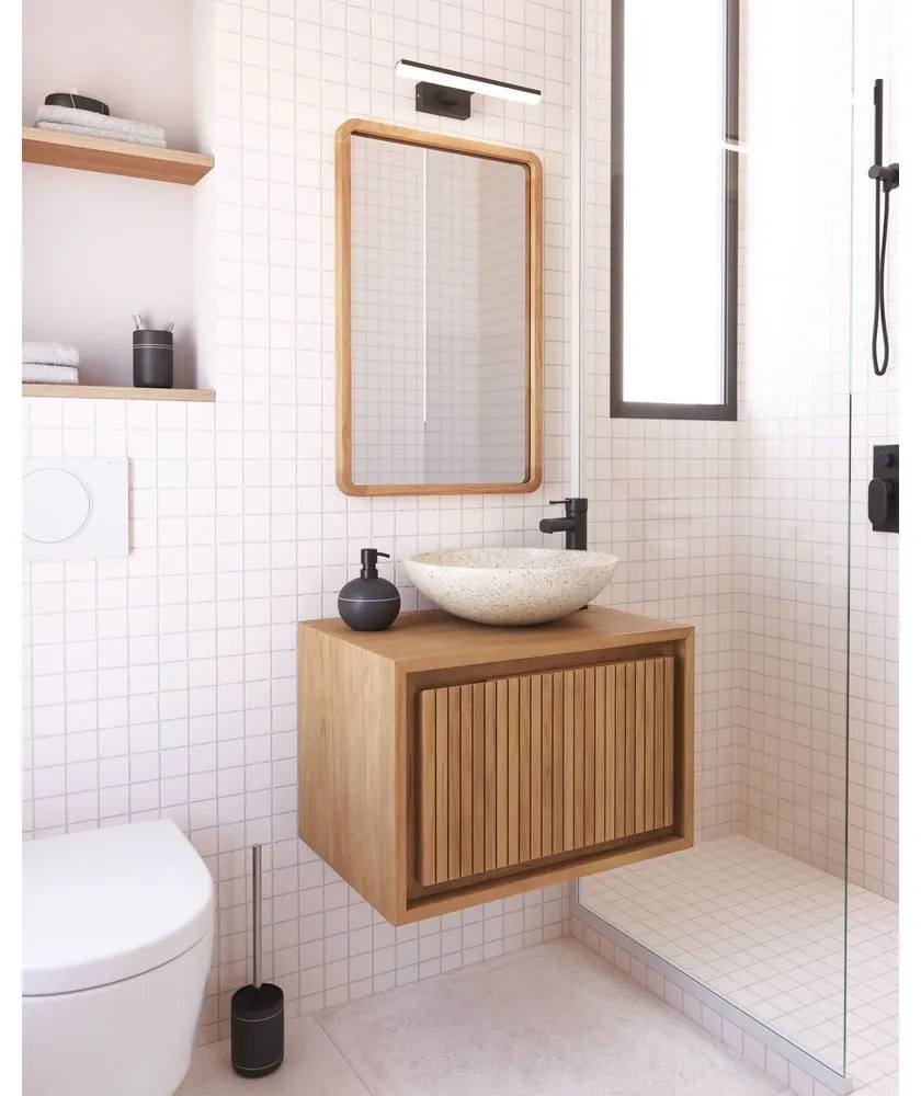 Umývadlo z terrazzo Kave Home Sunday, ø 40 cm