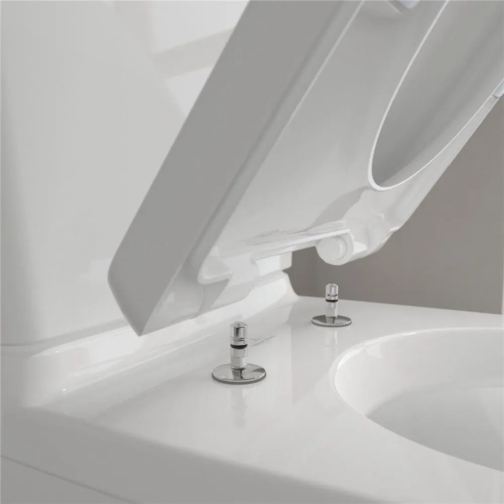 VILLEROY &amp; BOCH O.novo WC misa kombi s hlbokým splachovaním, zadný odpad, 360 x 640 mm, biela alpská, 56581001