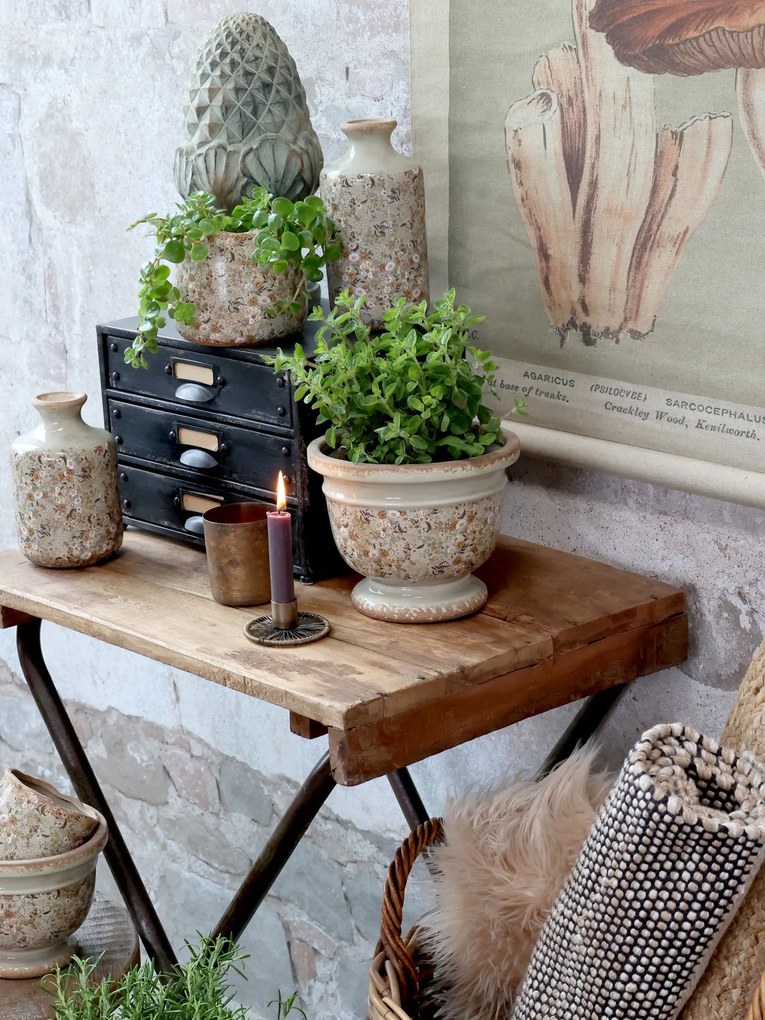 Hnedý odkladací drevený stôl Grimaud School Table - 61*45*70 cm