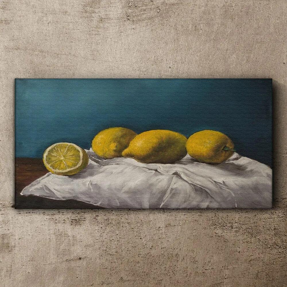 Obraz na plátne citrón ovocie