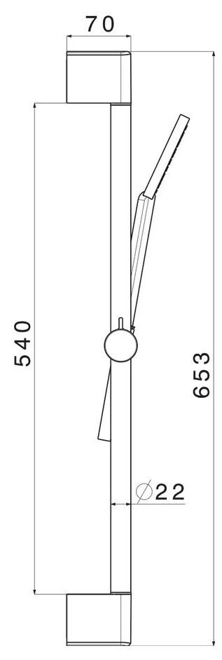 Hansgrohe + Alpi HG Logis E - Sprchový set, chróm