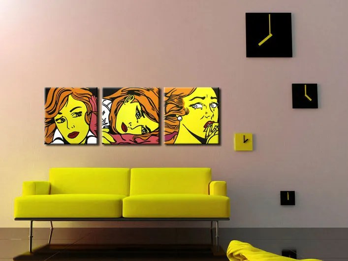 Ručne maľovaný POP Art obraz LICHTENSTEIN | rôzne rozmery